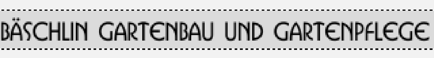 Logo Gartenpflege Baeschlin Ruedi Logo