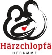 Logo Härzchlopfä Hebamme Logo