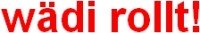 Logo «wädi rollt!» - Veloverleih & mehr Logo